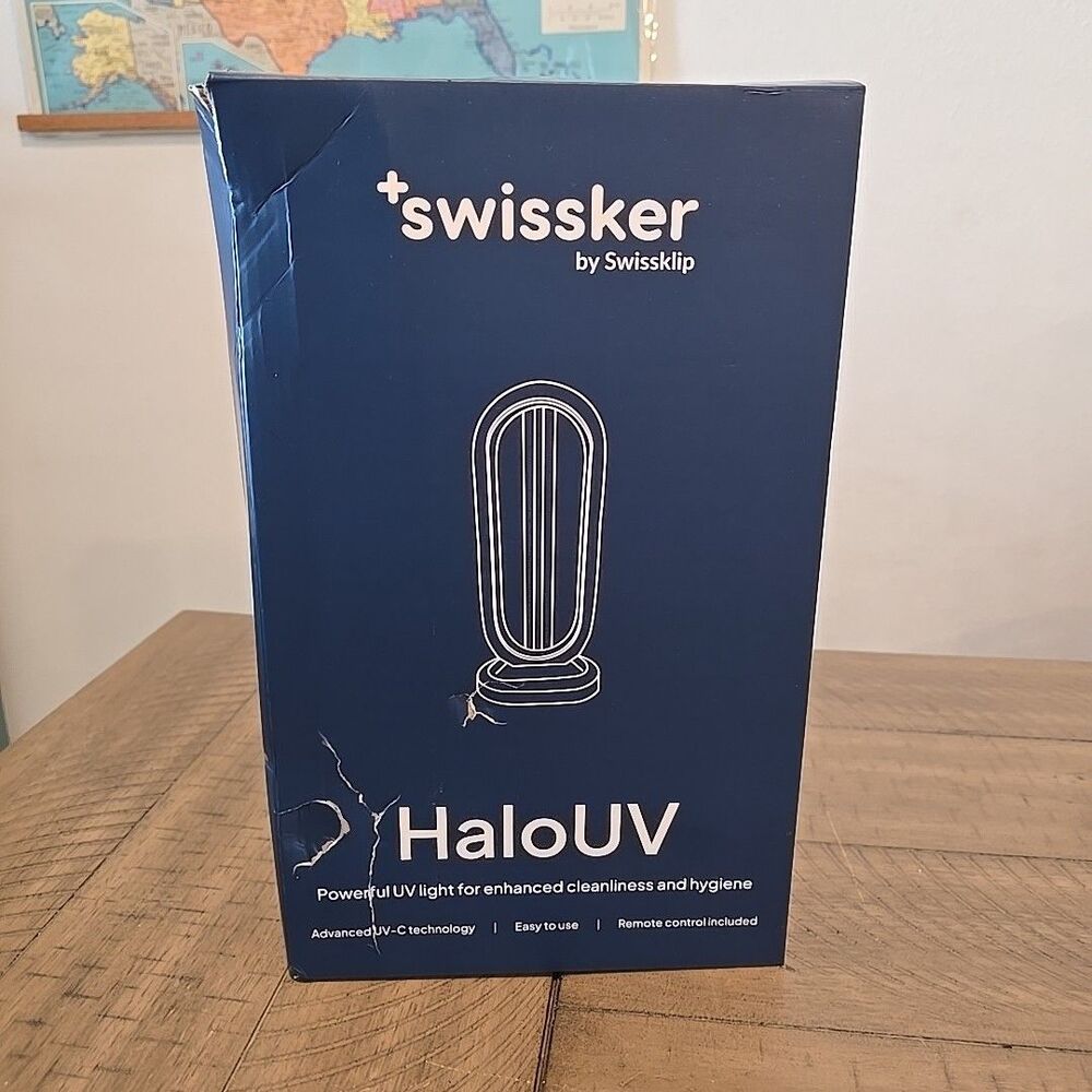 HaloUV, Mold Remover, Home Disinfection Device, Dust Mites Remover, UV Light ...